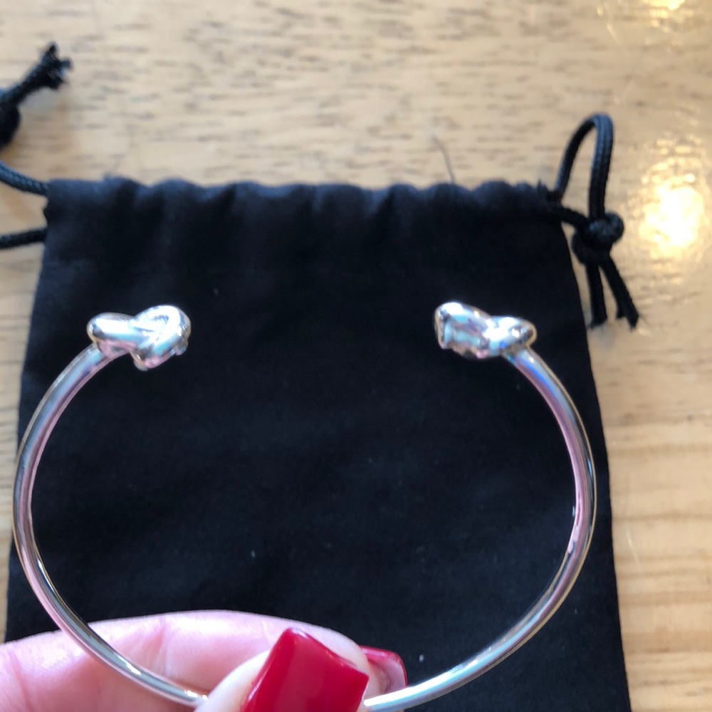 SOPHIA HARPER Knot Cuff in silver NWT
